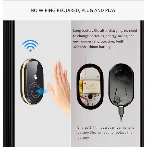 زنگ بی سیم مدل Y1-300-BG