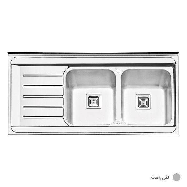 سینک ظرفشویی ایلیااستیل مدل 1060
