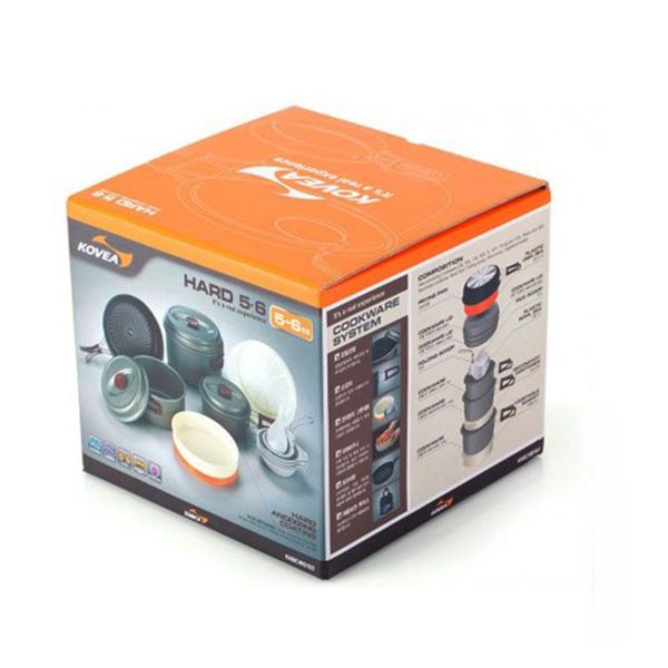 مجموعه ظروف سفری کووآ مدل Hard 56 کد F2021