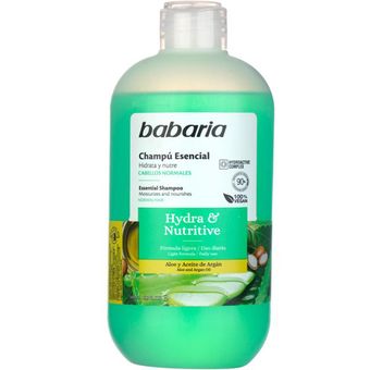 شامپو و نرم کننده مو باباریا مدل HYDRA  NUTRITIVE حجم 500میلی لیتر