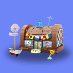 ساختنی مدل رستوران آقای خرچنگ (باب اسفنجی)