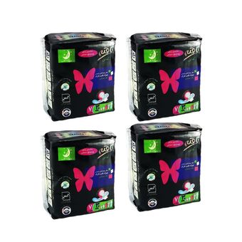 نوار بهداشتی تافته مدل Sin-1 مجموعه 4 عددی