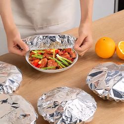 درپوش غذا مدل آلومینیومی بسته25عددی
