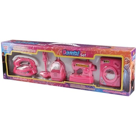 ست اسباب‌بازی خانگی 4 عددی مدل Bambi از برند DORJ TOY،