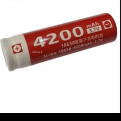 باتری لیتیومی 3.7 ولت 18650 مدل 4200mAh