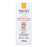 کرم ضد آفتاب رنگی و کنترل چربی بژ روشن (پوست مختلط تا چرب) (2024)