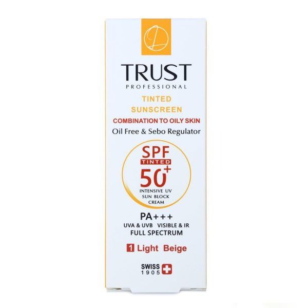 کرم ضد آفتاب رنگی و کنترل چربی بژ روشن (پوست مختلط تا چرب) (2024)