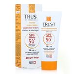 کرم ضد آفتاب رنگی و کنترل چربی بژ روشن (پوست مختلط تا چرب) (2024)