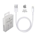 کابل USB به لایتنینگ اپل مدل MD818ZM/A A1480 با سریال چین 2021 طول 1 متر (کیفیت متوسط)
