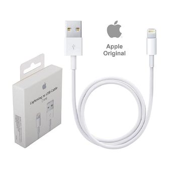 کابل USB به لایتنینگ اپل مدل MD818ZM/A A1480 با سریال چین 2021 طول 1 متر (کیفیت متوسط)
