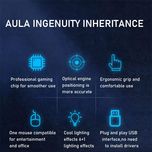 ماوس مخصوص بازی آئولا مدل WIND F820