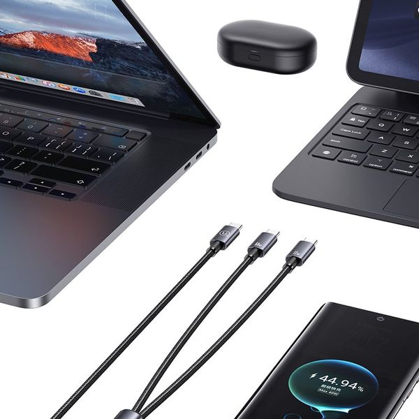 کابل تبدیل USB-C یوسمز مدل sj 740 طول 1.2متر