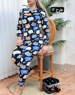 ست مخمل برفی 2743
