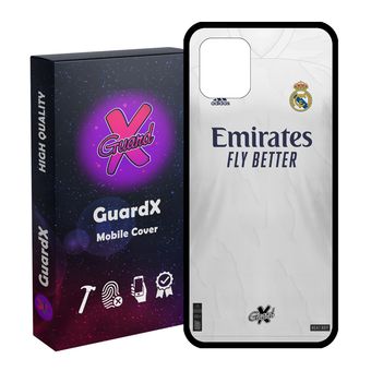 کاور گارد ایکس طرح Real Madrid مدل Glass10254 مناسب برای گوشی موبایل سامسونگ Galaxy Note 10 Lite
