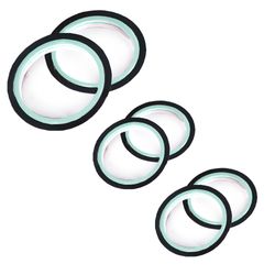 حلقه نئون خودرو پیکار مدل ایس مناسب برای تیبا مجموعه 6 عددی