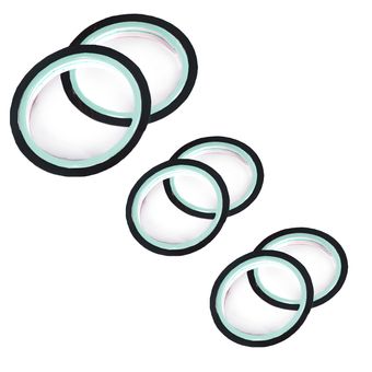 حلقه نئون خودرو پیکار مدل ایس مناسب برای تیبا مجموعه 6 عددی