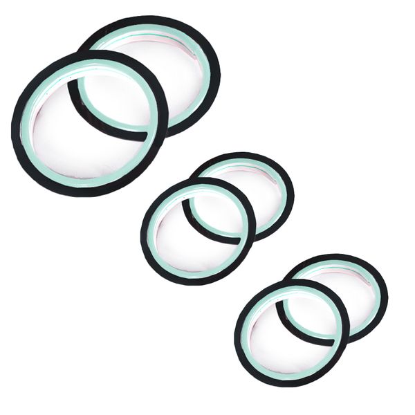 حلقه نئون خودرو پیکار مدل ایس مناسب برای تیبا مجموعه 6 عددی