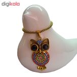 گردنبند زنانه طرح جغد کد TJ001