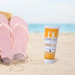 کرم ضد آفتاب SPF50 پوست خشک و معمولی درمالیفت 40 میلی لیتر