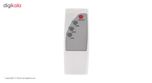 فن هیتر برقی نوا مدل NH-1256WH | بخاری دیواری و رومیزی 2000 وات با ریموت کنترل