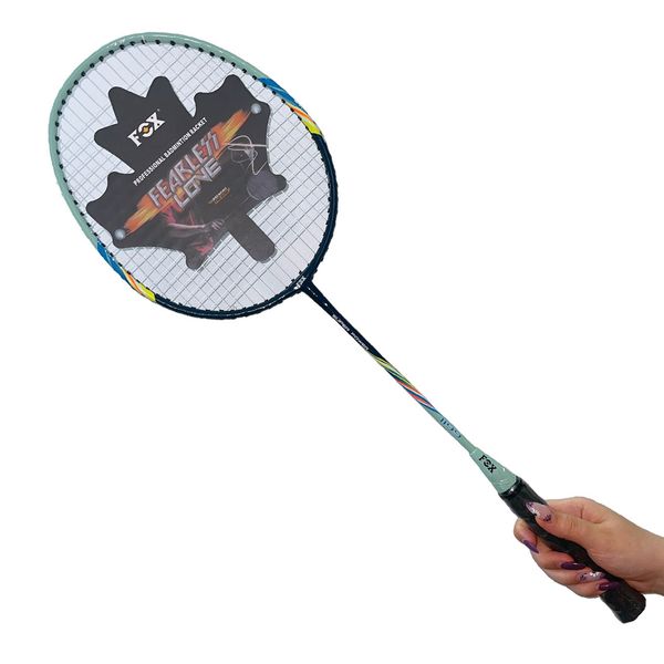 راکت بدمینتون فاکس مدل SUPER POWER 1199 بسته 2 عددی