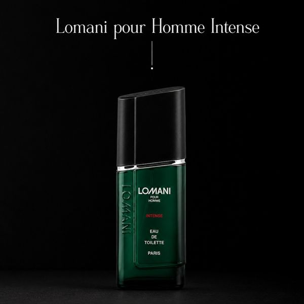 عطر ادکلن لومانی پور هوم اینتنس 150 میل ادو تویلت اورجینال Lomani pour Homme Intense