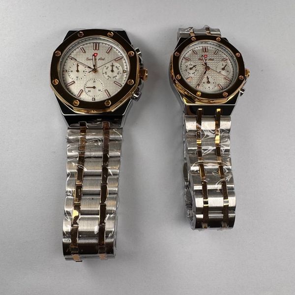 ست ساعت مچی عقربهای کوارتز زنانه و مردانه سوئیس آرت مدل ANT054-55SR1600