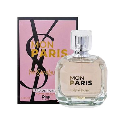 ادو پرفیوم زنانه پینک ویژوآل مدل Mon Paris با رایحه معتدل حجم 100 میلی لیتر