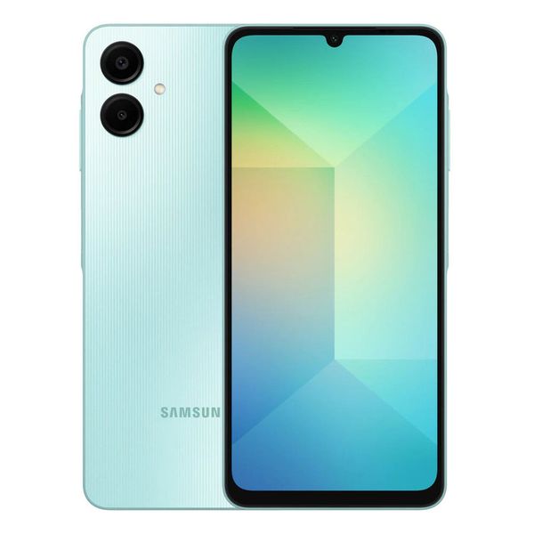 گوشی سامسونگ Galaxy A06 5G دو سیم کارت 128 گیگابایت و رم 4 گیگابایت - به همراه به همراه شارژر 25 وات سامسونگ، 2 عدد کاور و 1 عد