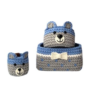 ارگانایزر کودک مدل خرس کد 21 مجموعه 3 عددی