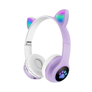 هدفون بلوتوثی طرح گربه Wireless