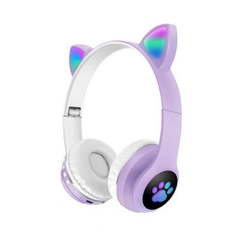 هدست بی سیم مدل گربه ای برند Wireless