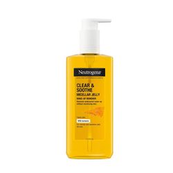 ژل شستوشوی صورت نوتروژینا مدل Clear & Soothe مناسب برای انواع پوست حجم 200 میلیلیتر