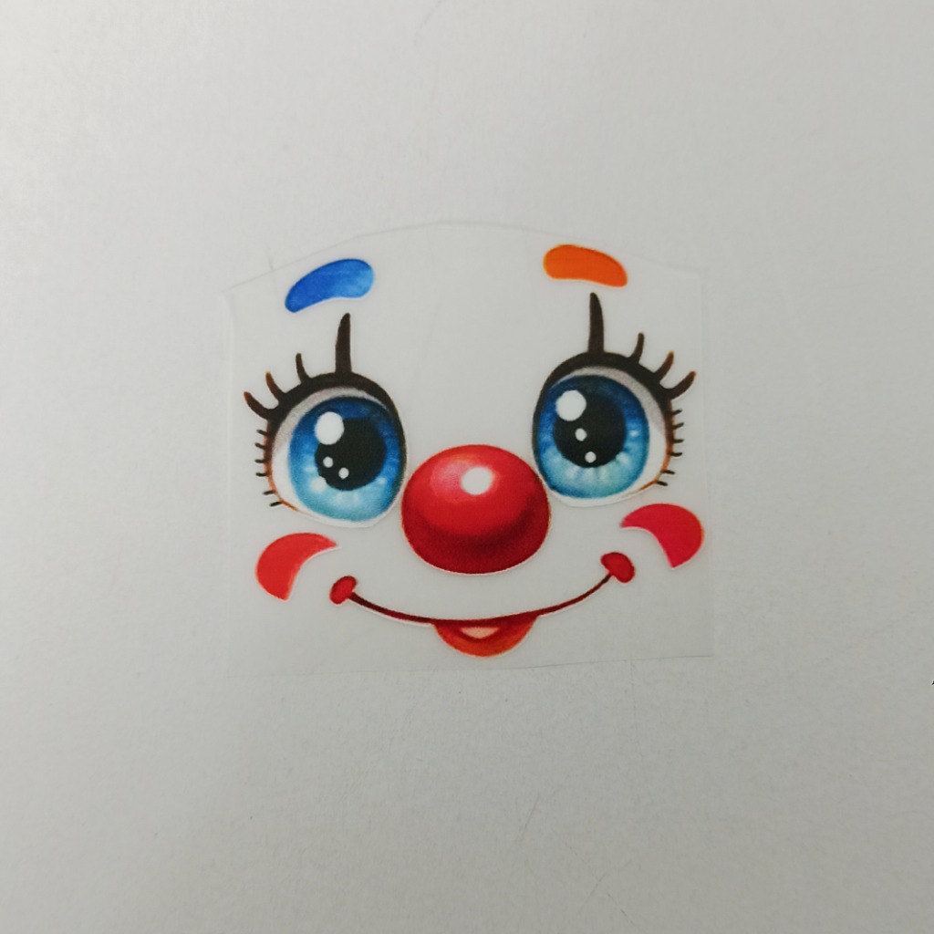 برچسب چهره دلقک 5 سانت