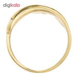 انگشتر برنج گالنا طرح حرف پ