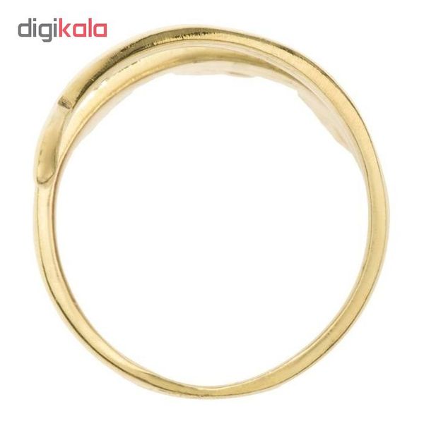 انگشتر برنج گالنا طرح حرف پ