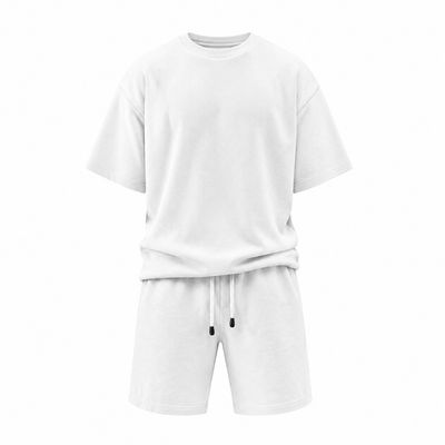 ست تی‌شرت آستین کوتاه و شلوارک راحتی مردانه مدل MDSS-CH8615