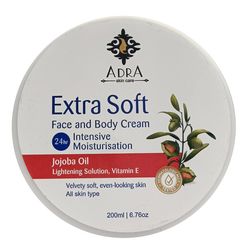 کرم مرطوب کننده آدرا مدل جوجوبا حجم 200 میلی لیتر