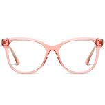 فریم عینک طبی گربه ای مدل TR3504C46-P03 مناسب برای صورت گرد