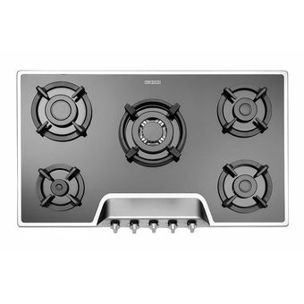 اجاق گاز صفحه‌ای پنج شعله استیل البرز مدل G-5951S