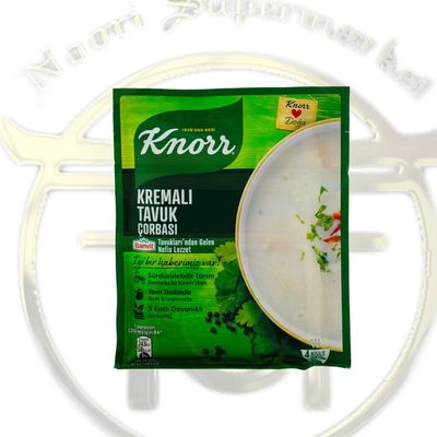 سوپ کنور مرغ و خامه