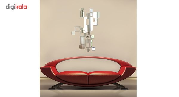 آینه پلکسی گلس دکووال مدلA112  بیست قطعه