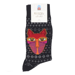 جوراب ساقدار زنانه ماکسیو طرح گربه اسفینکس