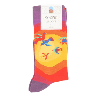 جوراب ساقدار زنانه ماکسیو طرح پرنده