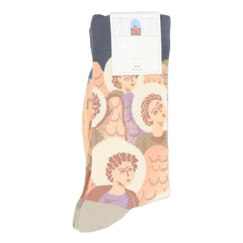 جوراب ساقدار زنانه ماکسیو طرح انسان