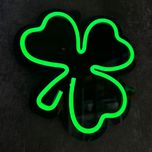 چراغ دیواری مدل نئون فلکسی طرح برگ