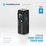 پاوربانک پاورولوجی مدل Smart Display 140W PPBCHA83 ظرفیت 27000 میلی آمپر ساعت