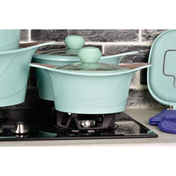 سرویس پخت و پز 19 پارچه ام جی اس مدل کره ای C*726