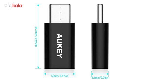 مبدل microUSB به USB-C آکی مدل CB-A2