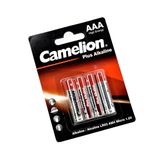 باتری نیم قلمی کملیون مدل Plus Alkaline بسته 4 عددی